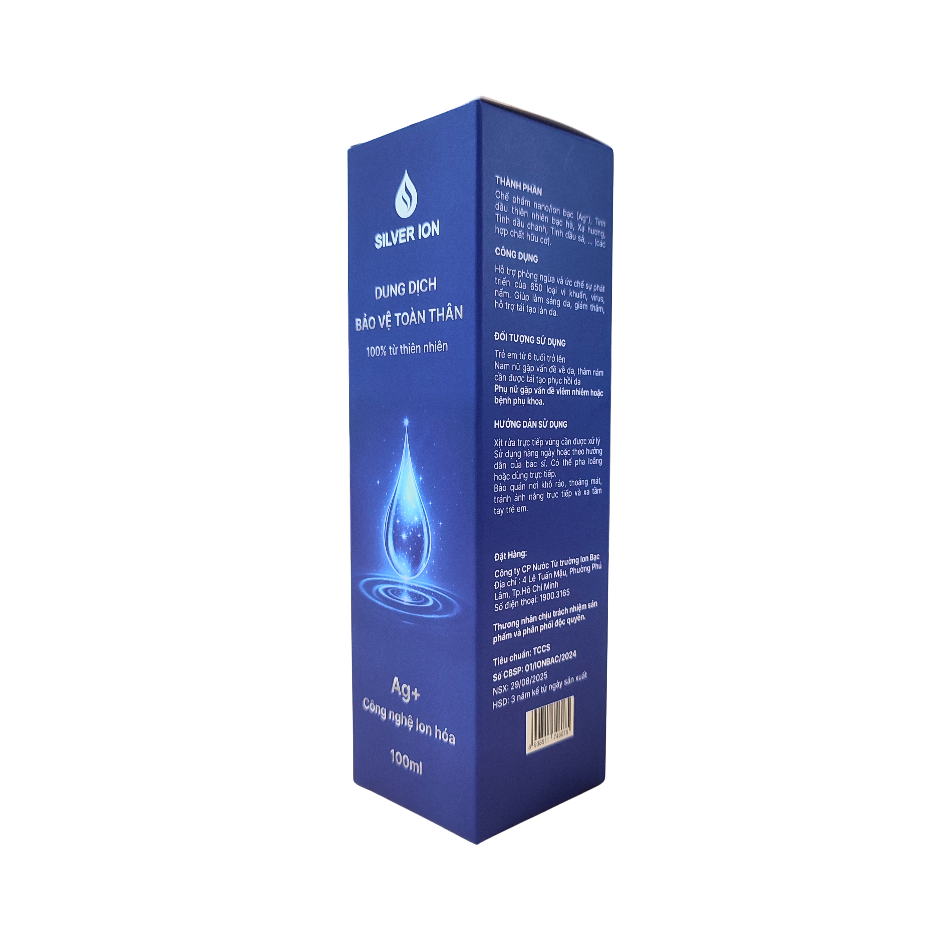 Khử khuẩn bằng bạc ion